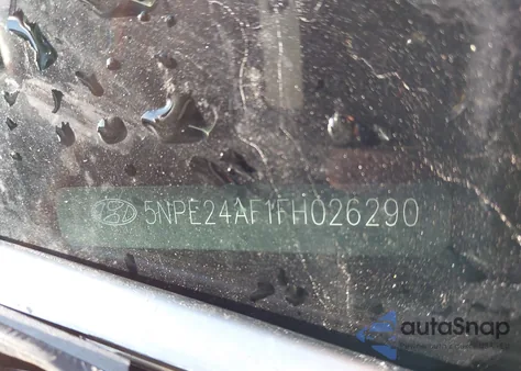 2015 Hyundai Sonata Se из США, поврежденный, VIN 5NPE24AF1FH026290